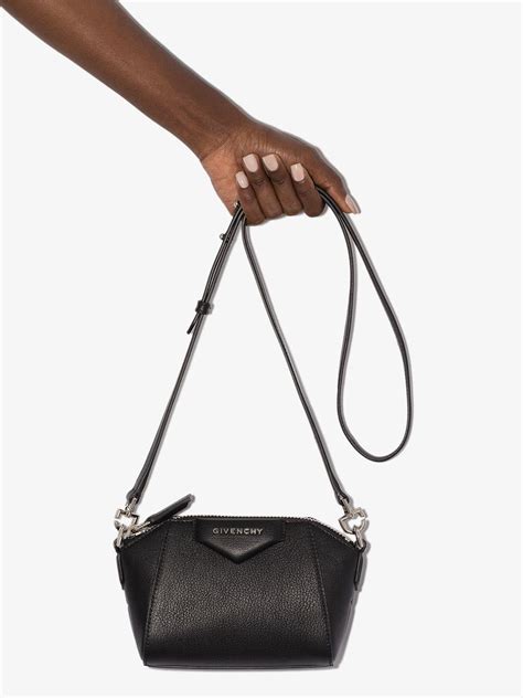 givenchy nano antigona mini crossbody leather bag|Givenchy antigona mini bag.